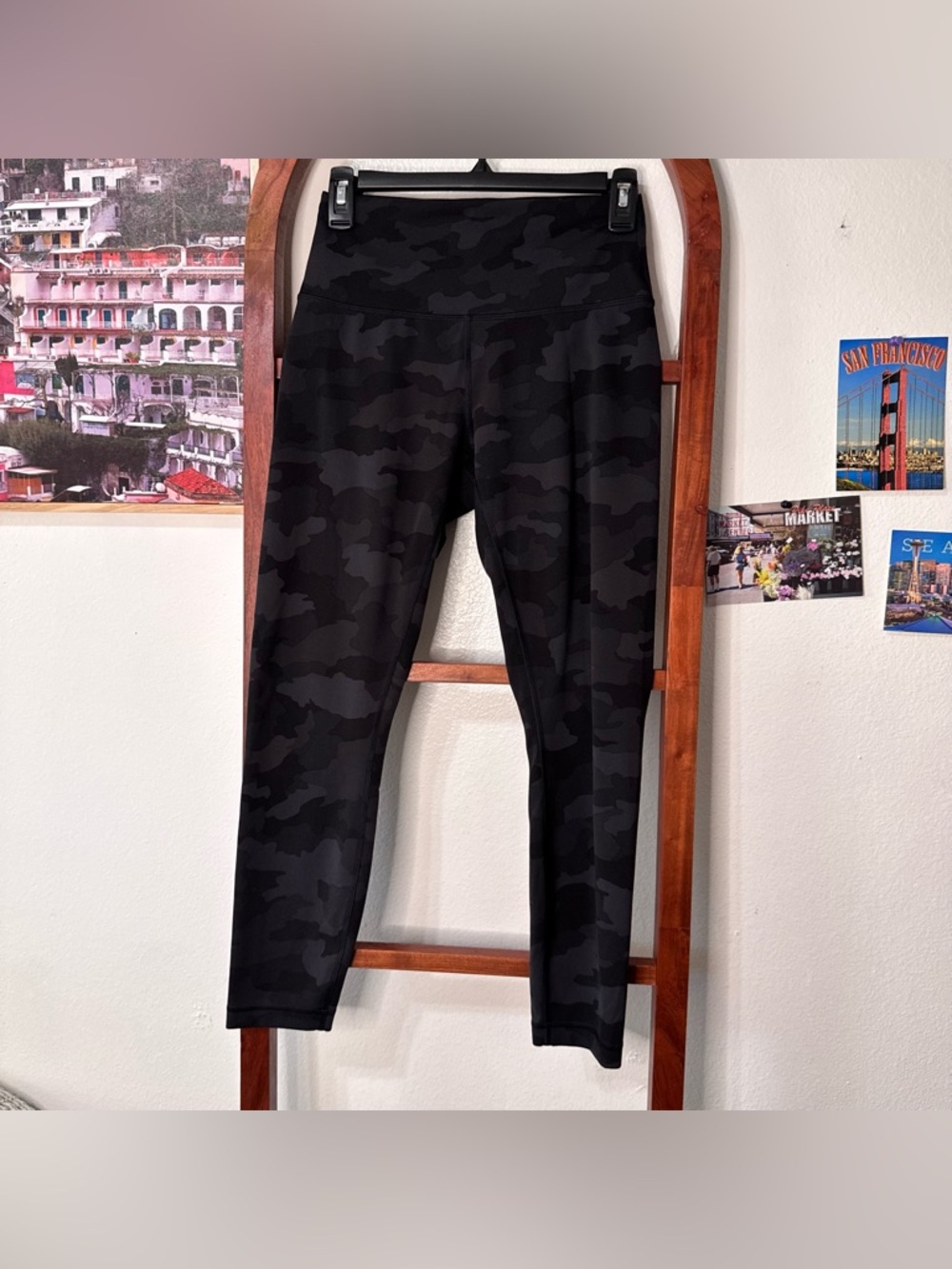 Lululemon Wunder Train Contour Fit High-Rise Leggings Tights 25" Camo - Picture 4 of 6